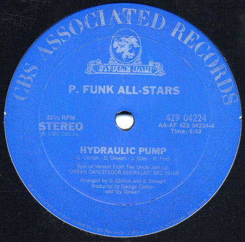 P-Funk All Stars : Generator Pop / Hydraulic Pump (12")