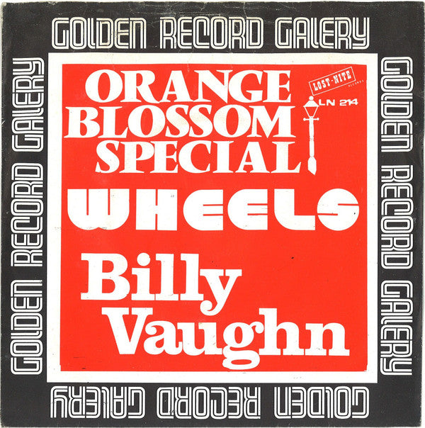 Billy Vaughn : Wheels (7", Single, RE)