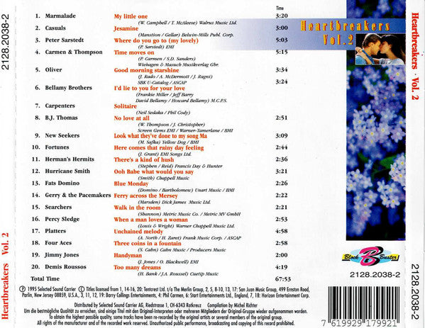 Various : Heartbreakers Vol. 2 (CD, Comp)