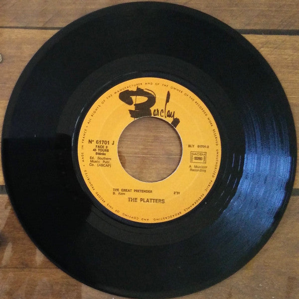 The Platters : Only You / The Great Pretender (7", Single, RE)