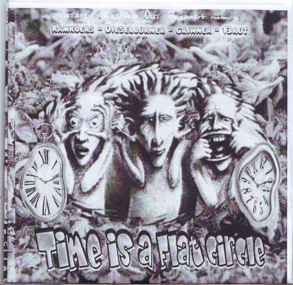 Various : Time Is A Flat Circle (7", EP, Comp, Ltd, Num)