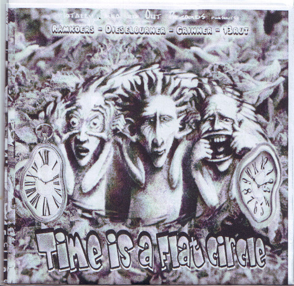 Various : Time Is A Flat Circle (7", EP, Comp, Ltd, Num, Gre)