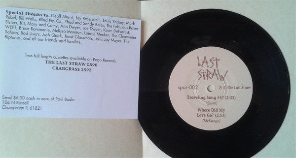 The Last Straw (2) : Silent Kisses (7", Single)