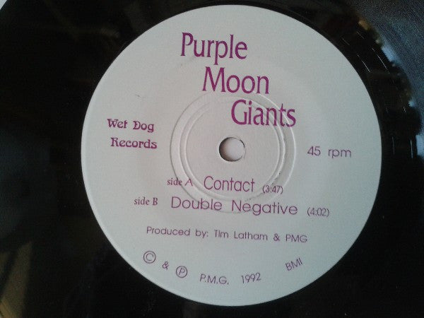 Purple Moon Giants : Contact (7", Single)