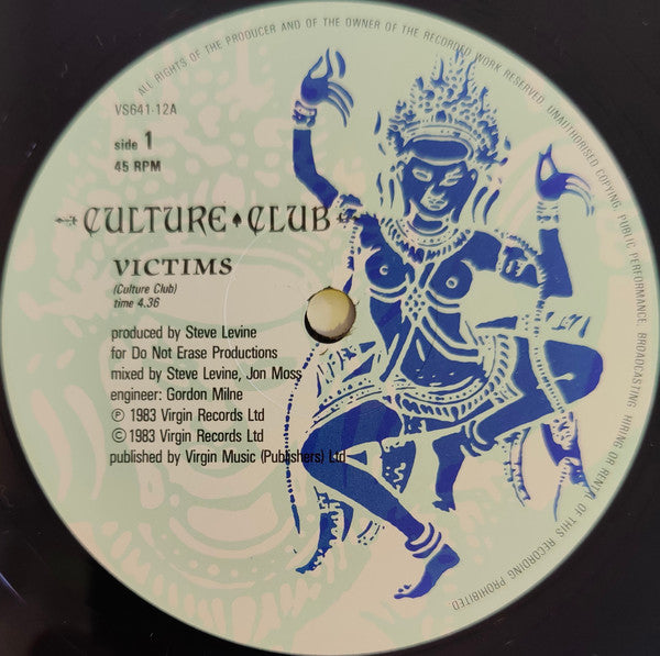 Culture Club : Victims (12", Single)