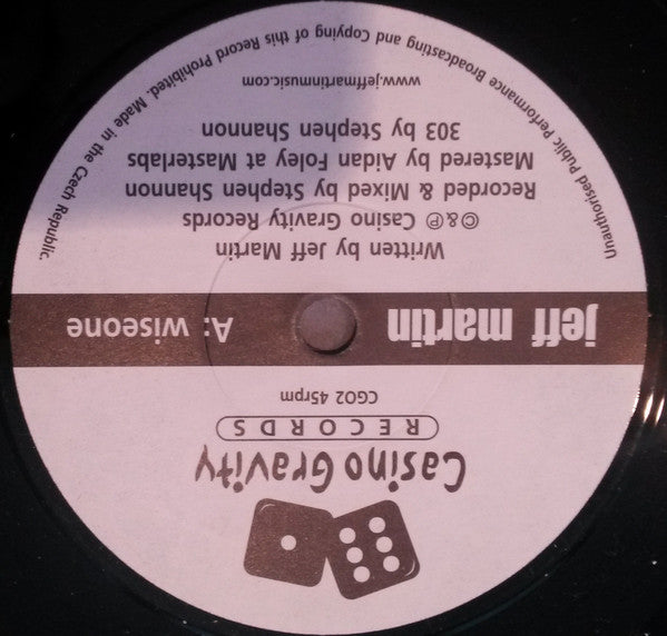 Jeff Martin (15) : Wiseone (7", Single, Num)