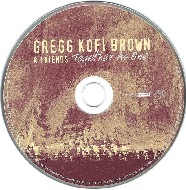 Gregg Brown (2) : Together As One (CD, Album)