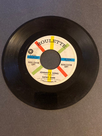 Cathy Carr : Johnny's Song / Someone Told You A Lie (7", Single, Promo)