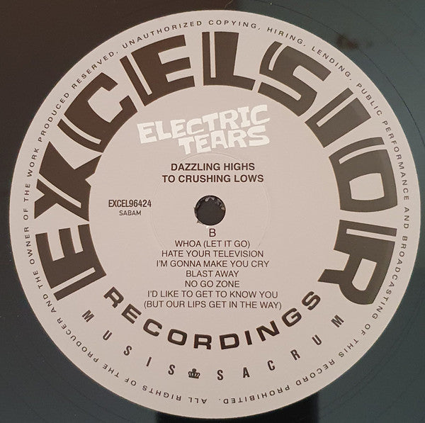 Electric Tears : Dazzling Highs To Crushing Lows (LP, Album + CD, Album)