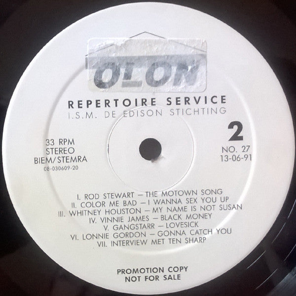 Various : Repertoire Service No. 27 (LP, Comp, Promo)