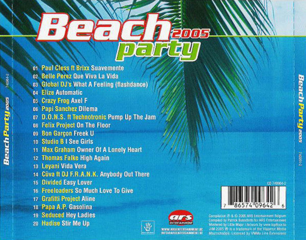 Various : Beach Party 2005 (CD, Comp)