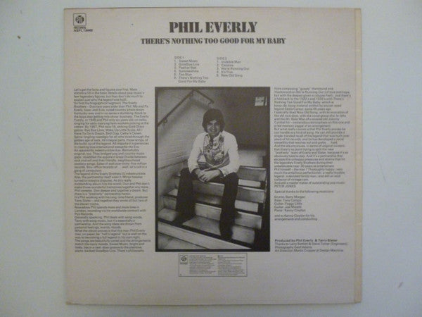 Phil Everly : There's Nothing Too Good For My Baby (LP, Album)