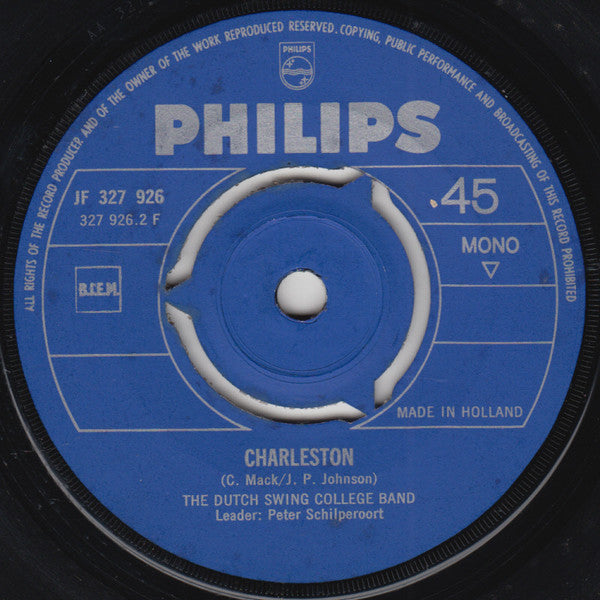 The Dutch Swing College Band : A Walk In The Black Forest / Charleston (7", Single, Mono)