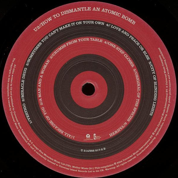 U2 : How To Dismantle An Atomic Bomb (LP, Album)