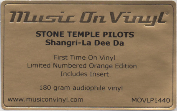 Stone Temple Pilots : Shangri-La Dee Da (LP, Album, Ltd, Num, RE, Ora)