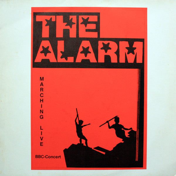 The Alarm : Marching Live - BBC-Concert (LP, Album, Unofficial, W/Lbl, Red)