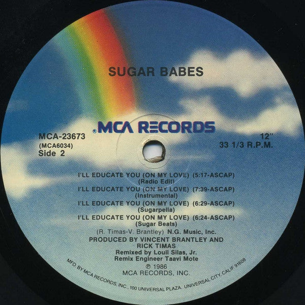 Sugar Babes : I'll Educate You (On My Love) (12")