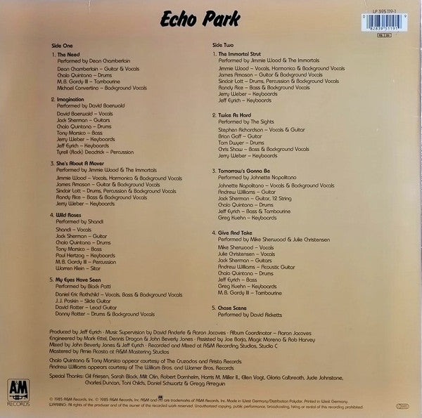 Various : Echo Park - Music From The Motion Picture (LP, Comp)