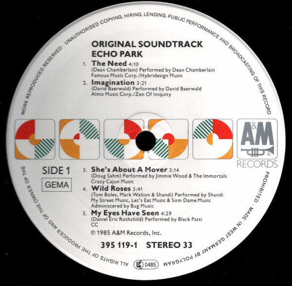 Various : Echo Park - Music From The Motion Picture (LP, Comp)
