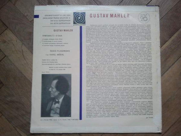 Gustav Mahler : Symfonie Č.1. (LP, Album, Club)