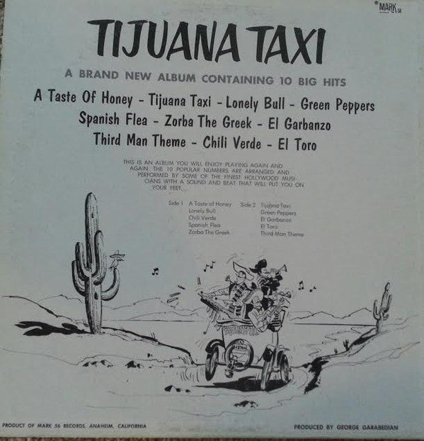 George Garabedian : Tijuana Taxi (LP, Album)