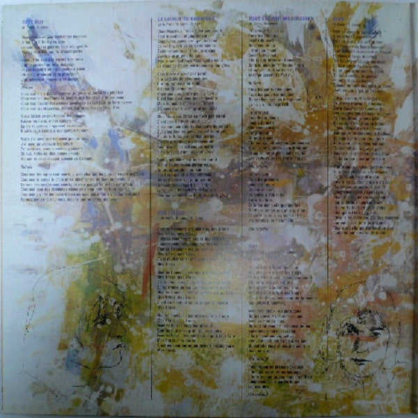 Serge Lama : Chez Moi (LP, Album, Gat)