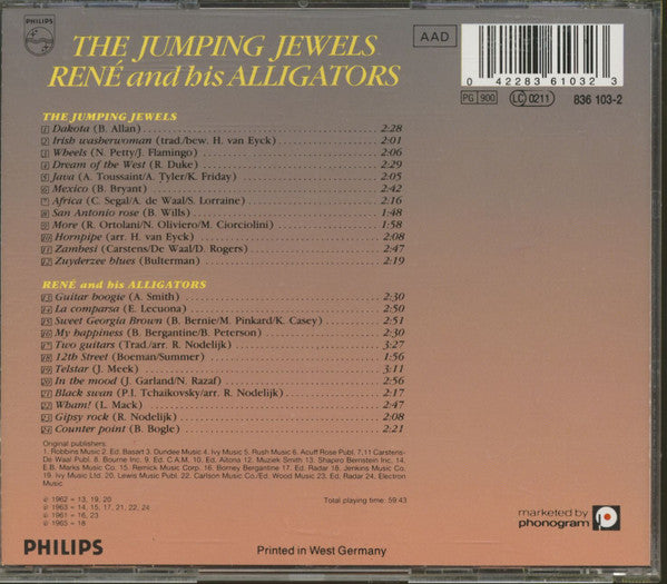 The Jumping Jewels / René And His Alligators : The Best Of The Jumping Jewels / Revived (CD, Comp)