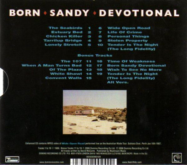 The Triffids : Born Sandy Devotional (CD, Album, Enh, RE, RM)
