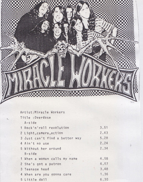 Miracle Workers : Overdose (LP, Album, TP)