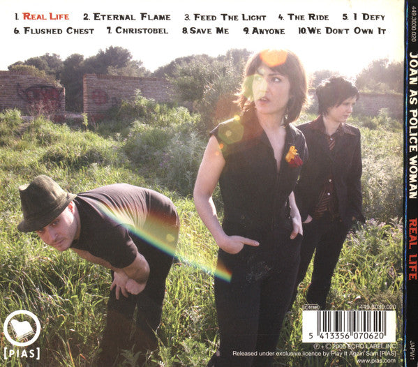 Joan As Police Woman : Real Life (CD, Album)