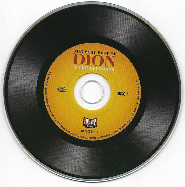 Dion & The Belmonts : The Very Best Of Dion & The Belmonts (2xCD, Comp, RM)