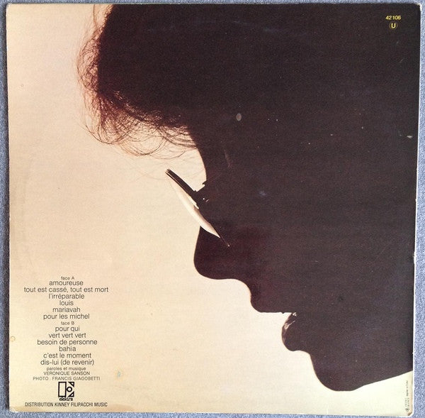 Véronique Sanson : Veronique Sanson (LP, Album)