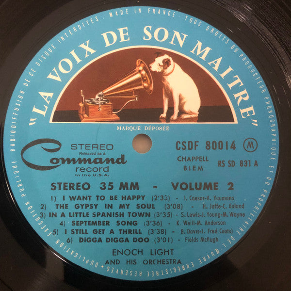 Enoch Light And His Orchestra : Stereo 35MM - Volume 2 (LP, Album)