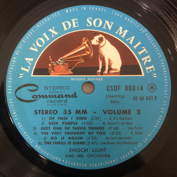 Enoch Light And His Orchestra : Stereo 35MM - Volume 2 (LP, Album)