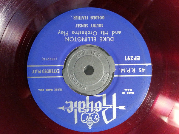 Duke Ellington And His Orchestra : Duke Ellington & His Orchestra Play (7", EP, Red)