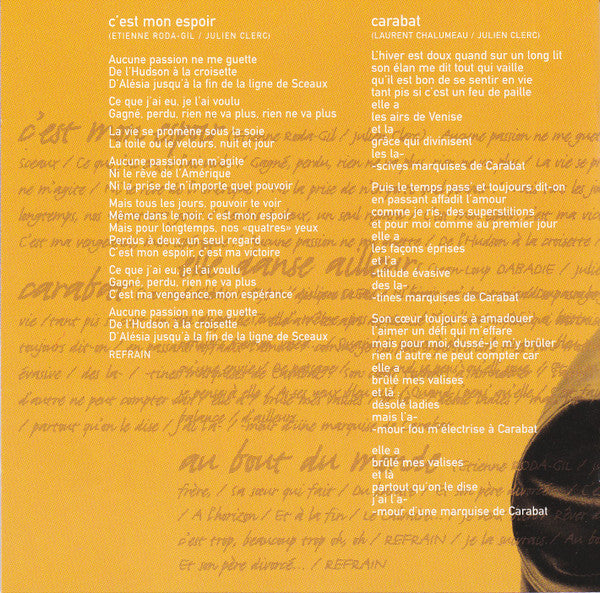 Julien Clerc : Julien (CD, Album)