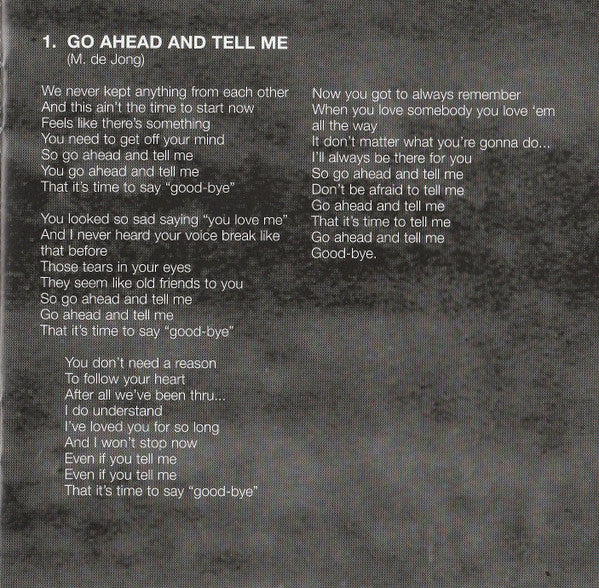 Michael De Jong : The Waiting Game (CD, Album)