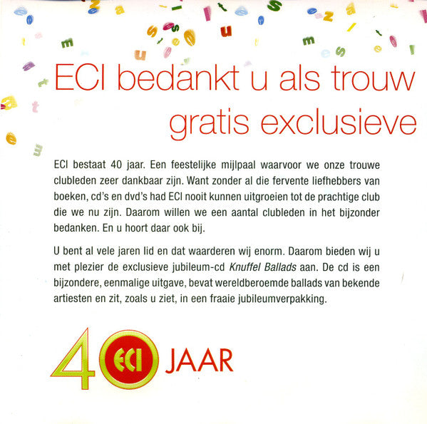 Various : Knuffel Ballads (CD, Comp, Club)