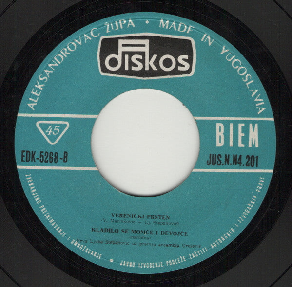 Ljuba Stepanović : Parodije - Ljuba Stepanović (7", EP)
