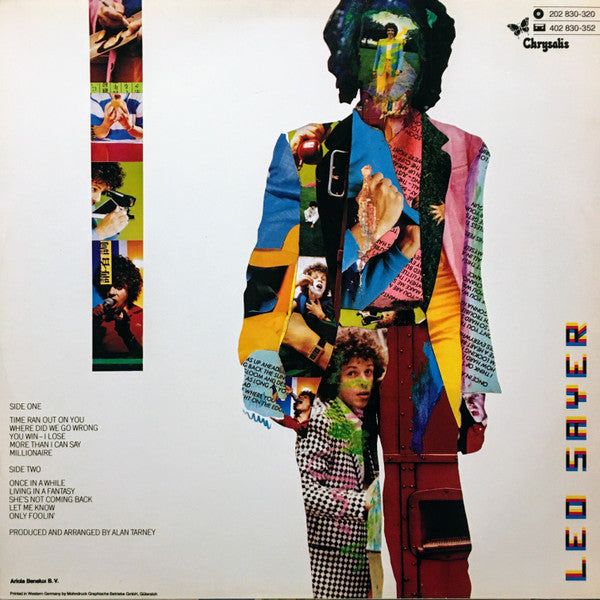 Leo Sayer : Living In A Fantasy (LP, Album)