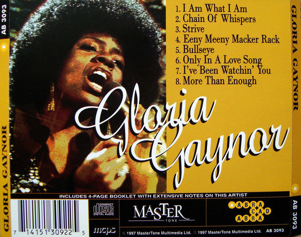 Gloria Gaynor : Gloria Gaynor (CD, Album, RE)