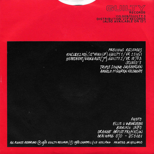 Secret Sounds (2) : Cry Boy Cry / Talk Talk (7", Single)