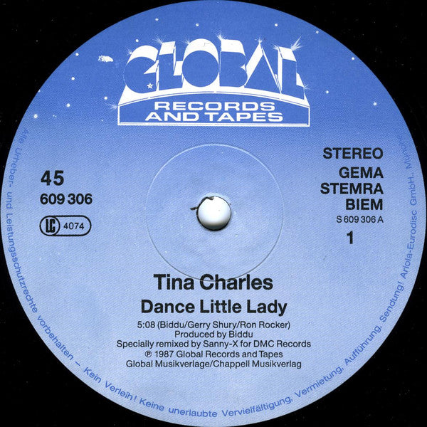 Tina Charles : Dance Little Lady (12", Maxi)