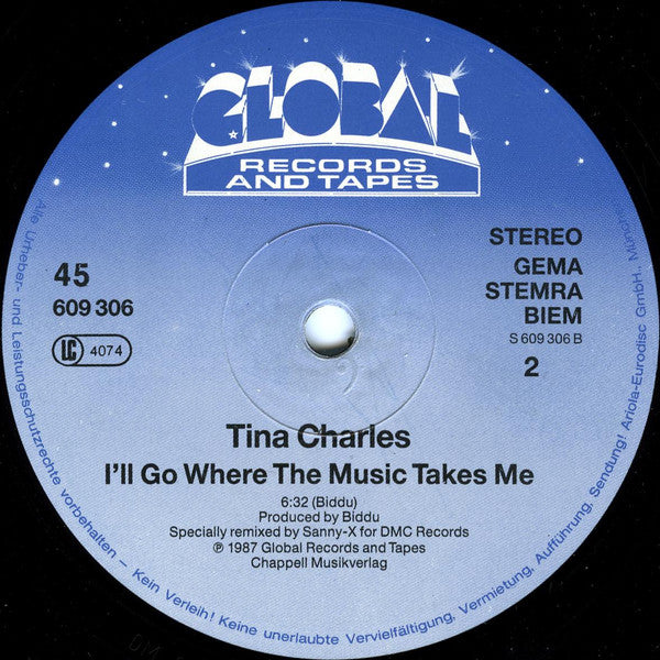 Tina Charles : Dance Little Lady (12", Maxi)