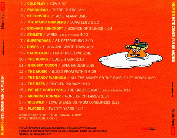 Various : Humo's Hete Zomer Van De Muziek (CD, Comp)