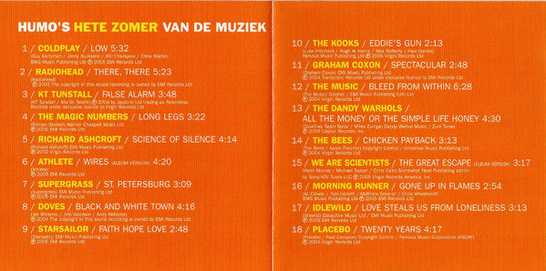 Various : Humo's Hete Zomer Van De Muziek (CD, Comp)