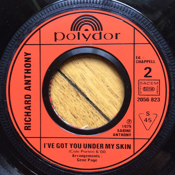Richard Anthony (2) : Elle M'attend Ce Soir / I've Got You Under My Skin (7", Single)