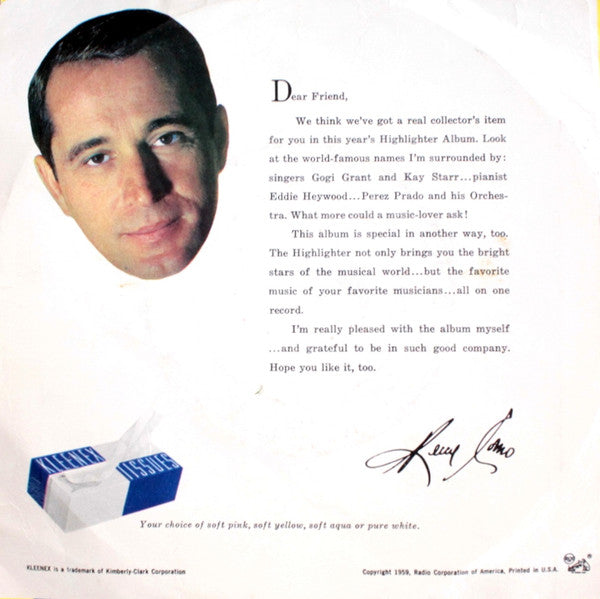 Perry Como : Perry Como & His Friends (7", EP, Comp)