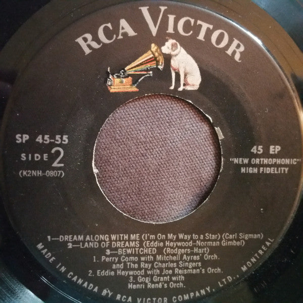 Perry Como : Perry Como & His Friends (7", EP, Comp)