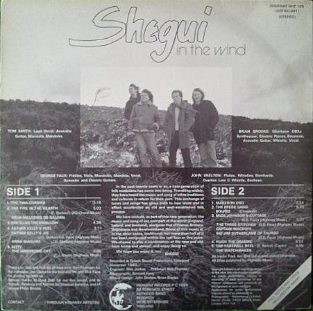 Shegui : In The Wind (LP, Album)